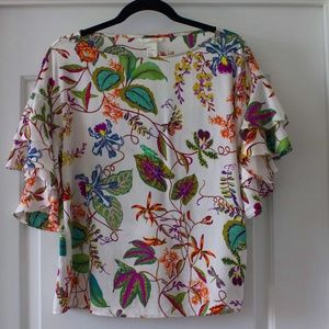 H&M floral blouse (EUR 34/US 4)